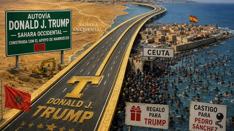 Maroc : l&rsquo;autoroute Trump et la crise de Ceuta pour faire avancer le Sahara occidental