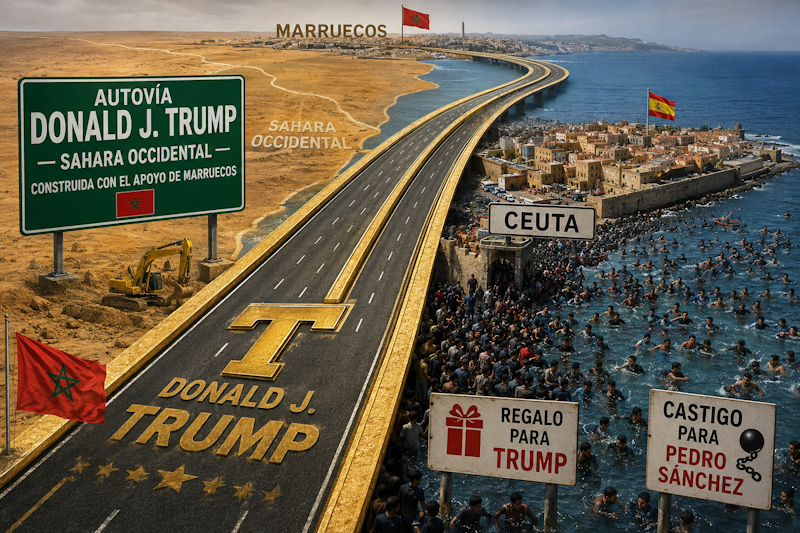 Maroc : l&rsquo;autoroute Trump et la crise de Ceuta pour faire avancer le Sahara occidental