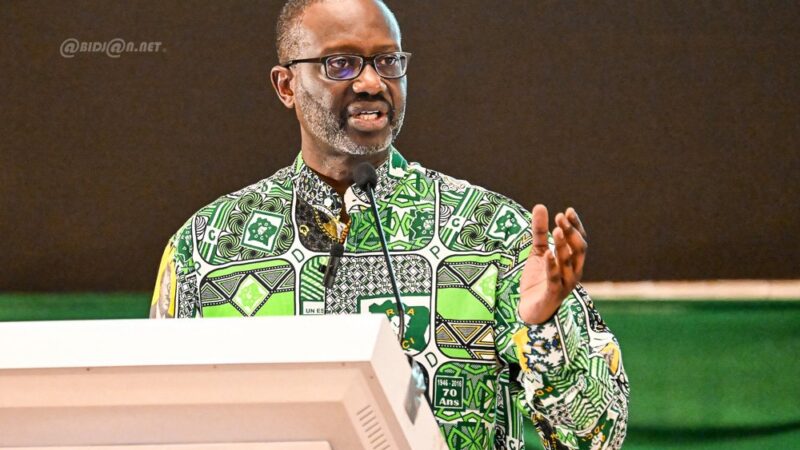 Tidjane Thiam exhorte à l&rsquo;unité nationale et salue les efforts d&rsquo;apaisement en Côte d&rsquo;Ivoire