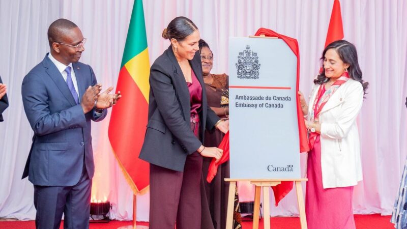 Une nouvelle ère diplomatique : le Canada établit sa première ambassade au Bénin