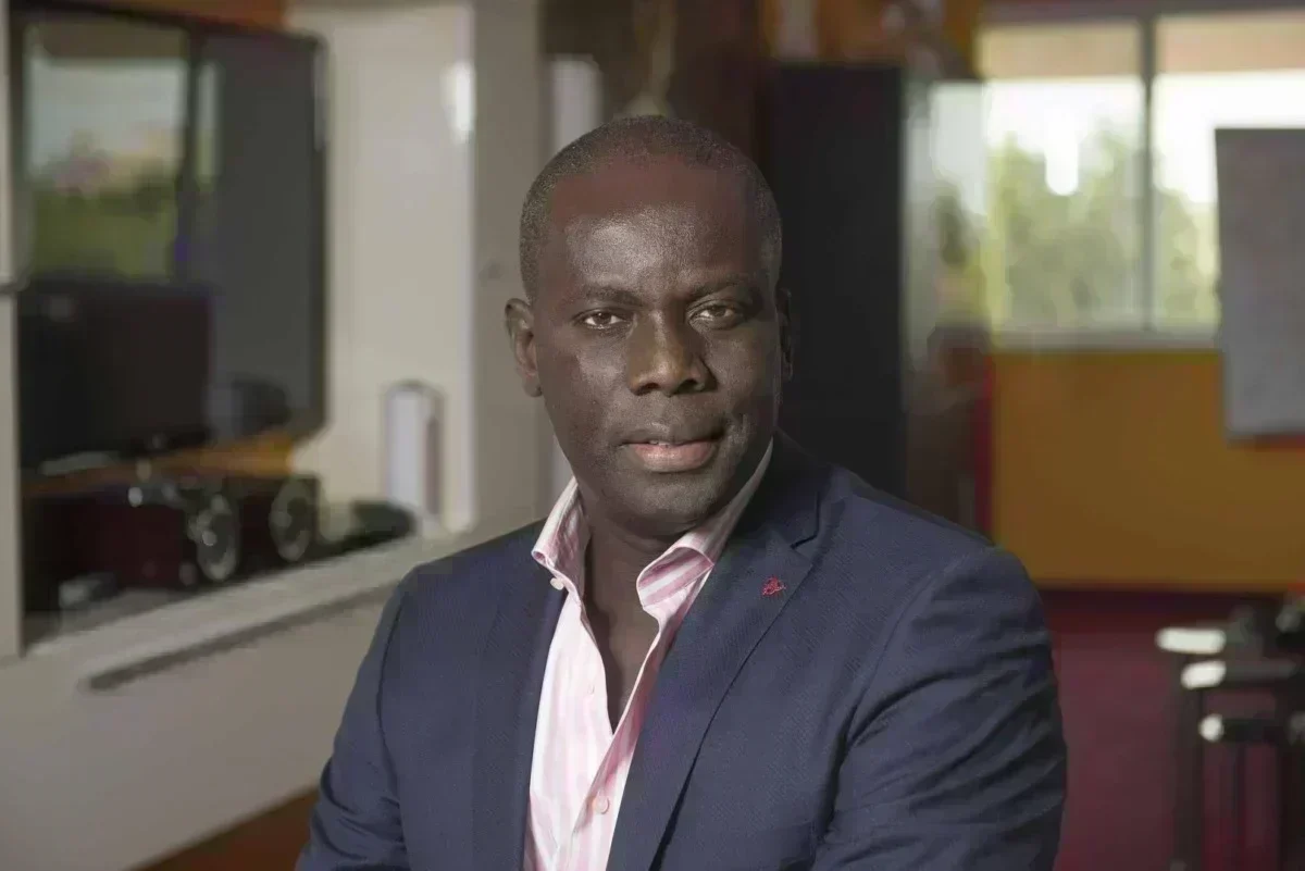 Malick Gackou mobilise pastef contre la scission avec kiiraay Sénégal. Dakar. 10/2016. Malick Gakou, président du Grand Parti chez lui.