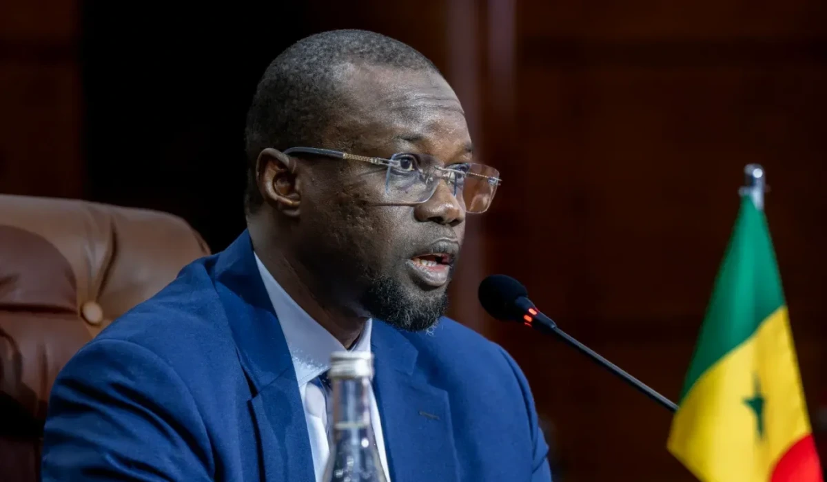 Ousmane Sonko devant l'Assemblée nationale sénégalaise