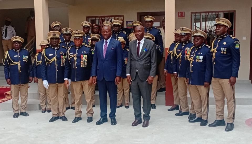 Bâtiment annexe de la Sécurité pénitentiaire à Libreville