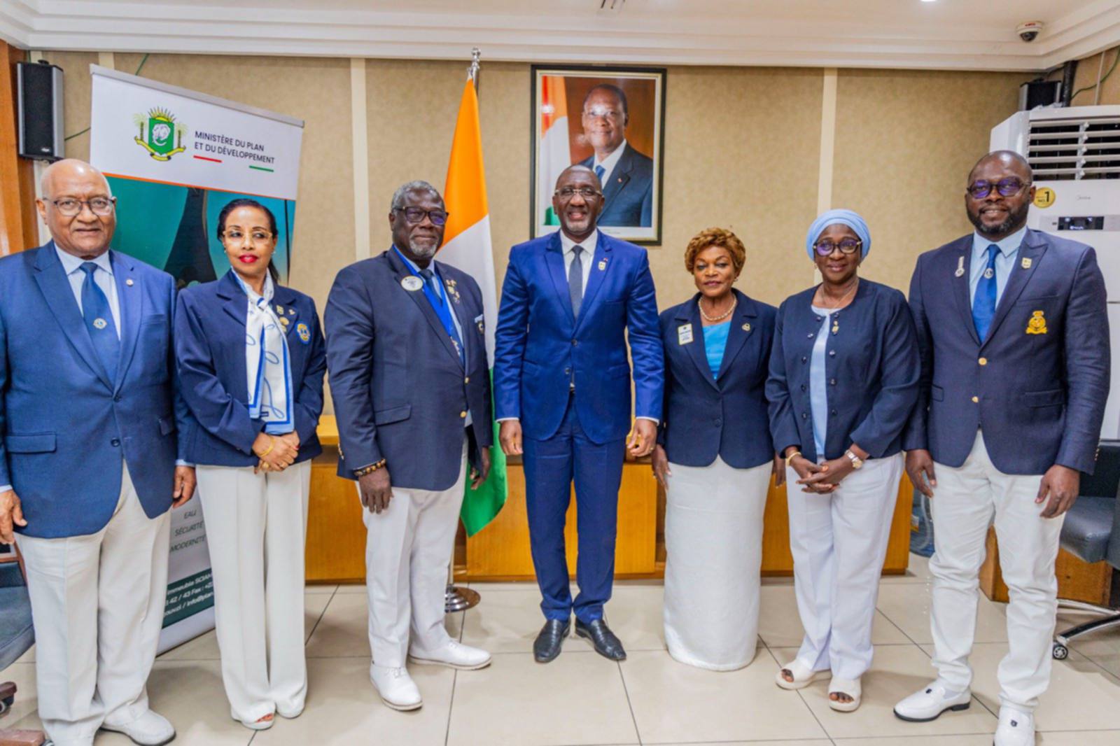 La Côte d&rsquo;Ivoire, première escale du Gouverneur du Lions Club International pour le PND 2026-2030