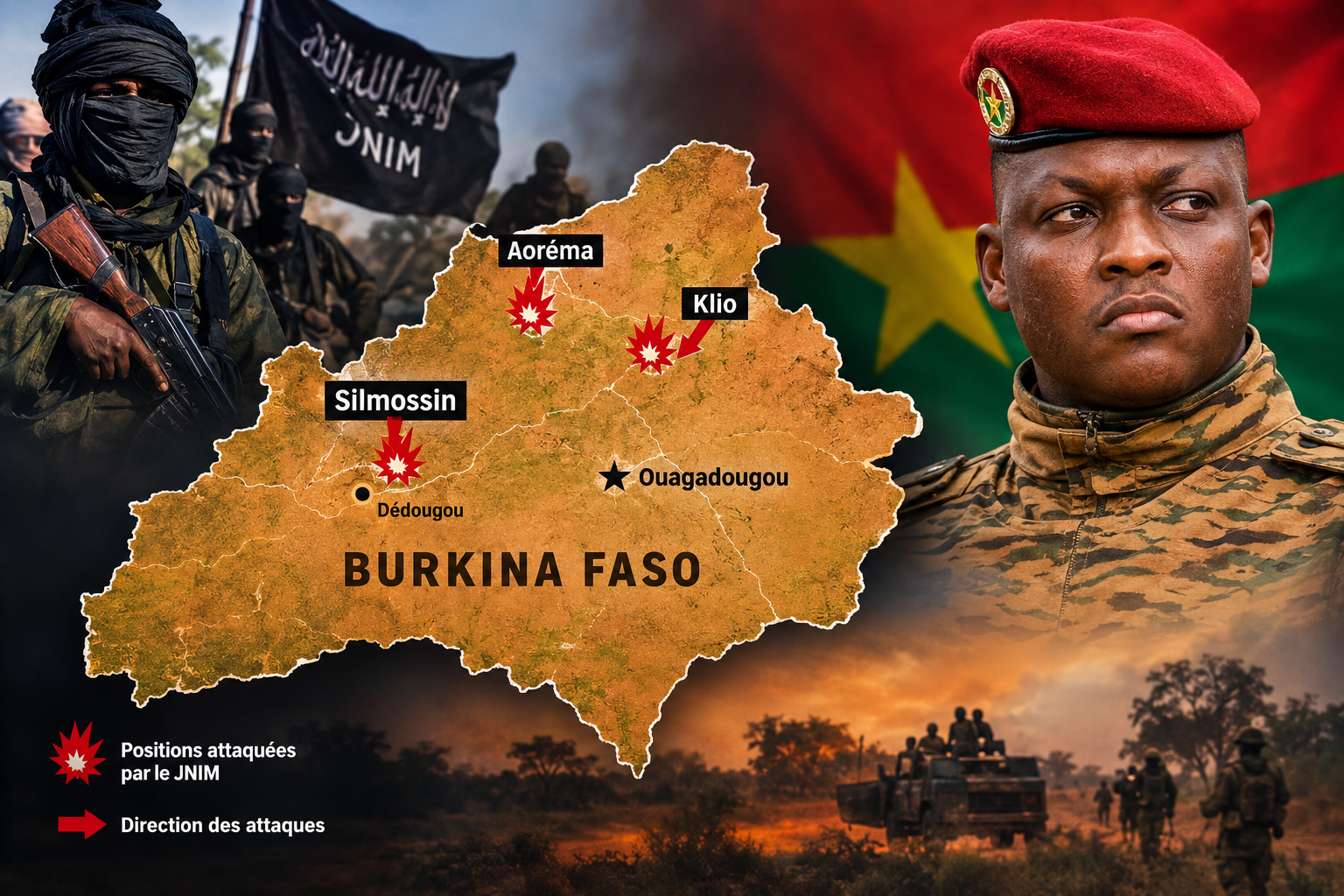 Silmossin : le jnim révèle les limites de la doctrine sécuritaire de traoré
