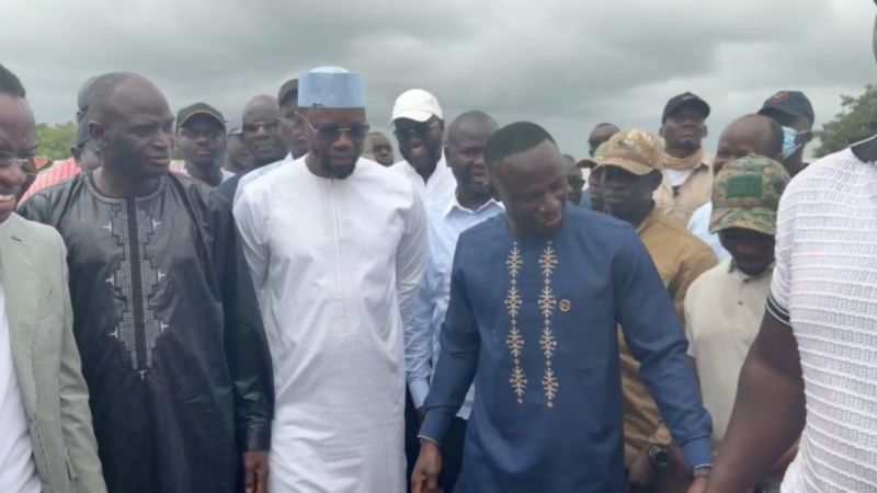 Bambali : Ousmane Sonko et Sadio Mané lancent un parc agro-industriel de 11,7 milliards FCFA