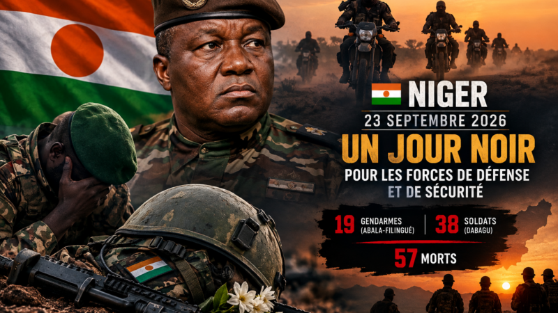 Niger : le 23 septembre 2026, une journée de bilan tragique pour les forces de sécurité
