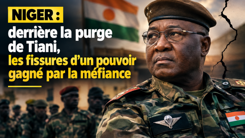 Niger : ce que les remaniements militaires de Tiani disent des tensions au sommet du pouvoir