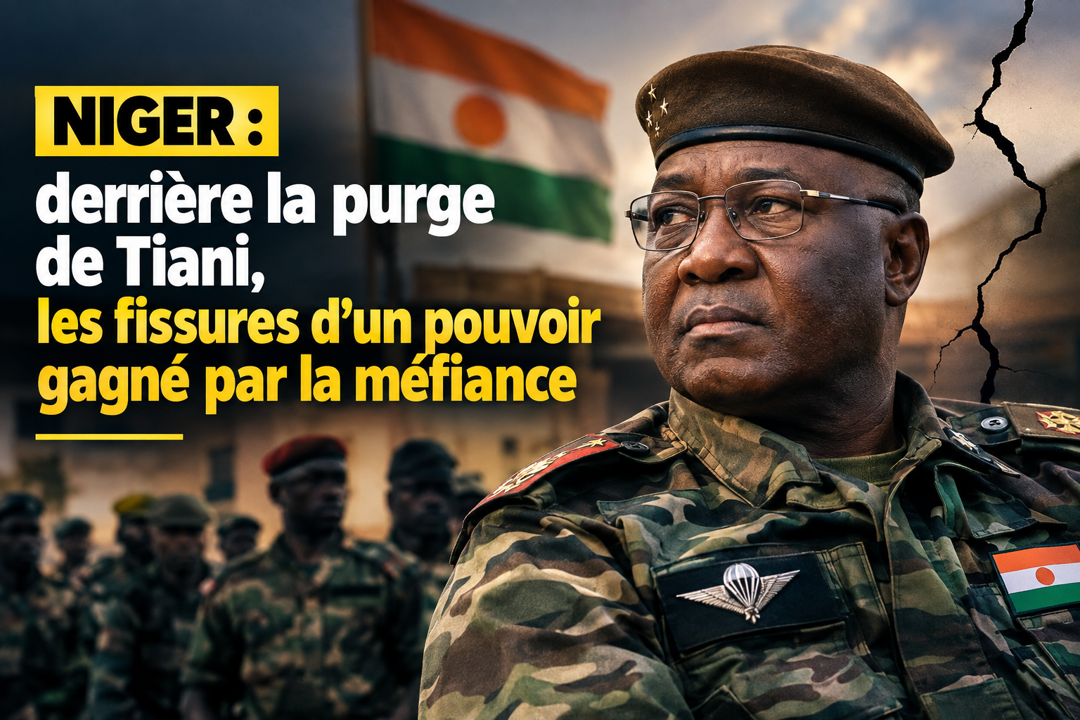 Niger : ce que les remaniements militaires de Tiani disent des tensions au sommet du pouvoir