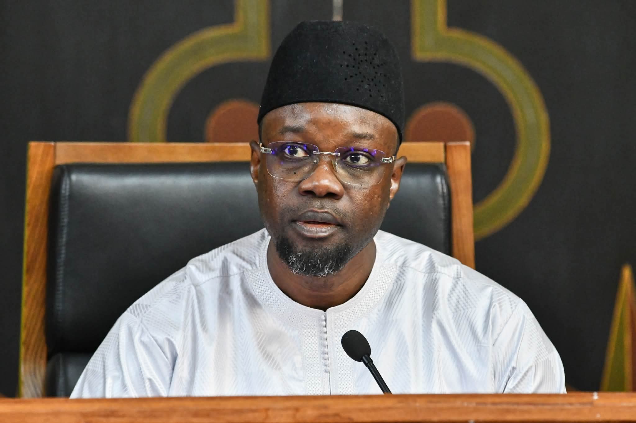 Ousmane Sonko, président de l'Assemblée nationale du Sénégal
